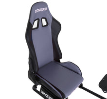 Load image into Gallery viewer, Conquer Racing Simulator Cockpit Driving Gaming Reclinable Seat with Gear Shifter Mount
