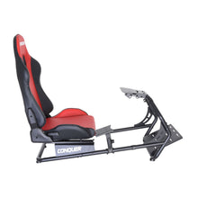 Load image into Gallery viewer, Conquer Racing Simulator Cockpit Driving Gaming Reclinable Seat with Gear Shifter Mount
