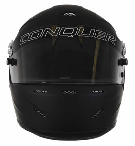 Conquer Snell SA2015 Aerodynamic Vented Full Face Auto Racing Helmet