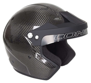 Conquer Carbon Fiber Snell SA2015 Approved Open Face Racing Helmet